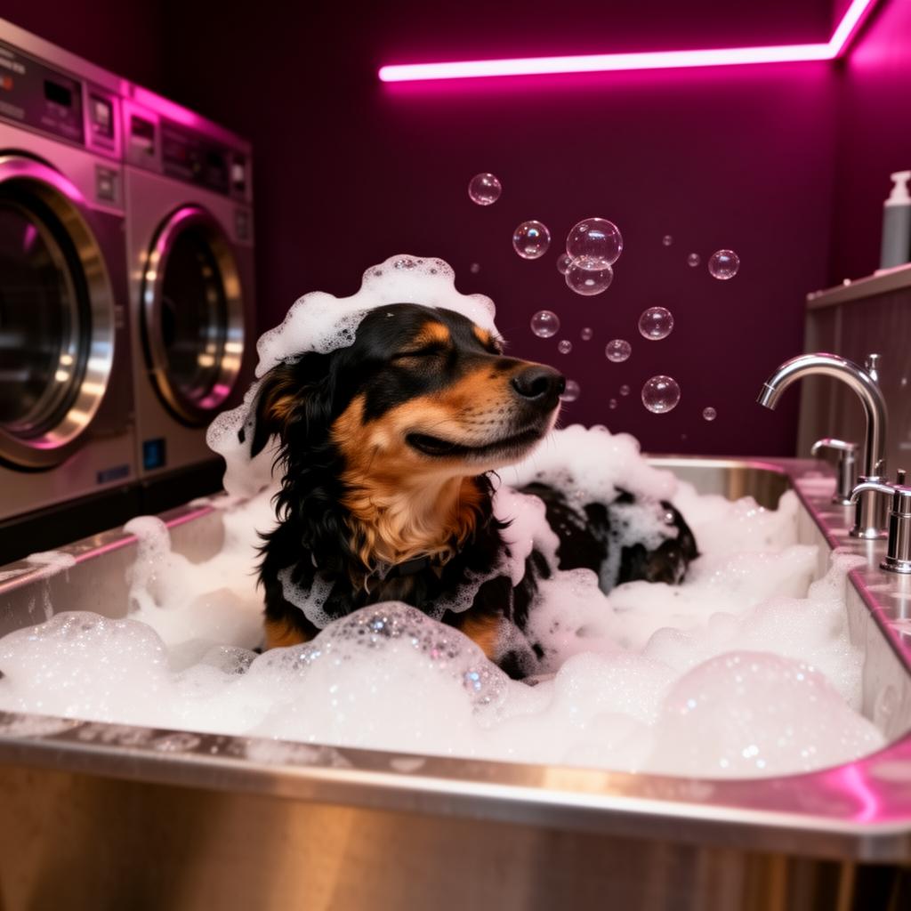 Pet wash Saturdays are back.